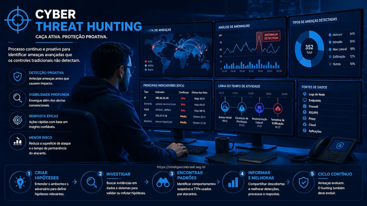 A importancia do Cyber Threat Hunting para a organizacao