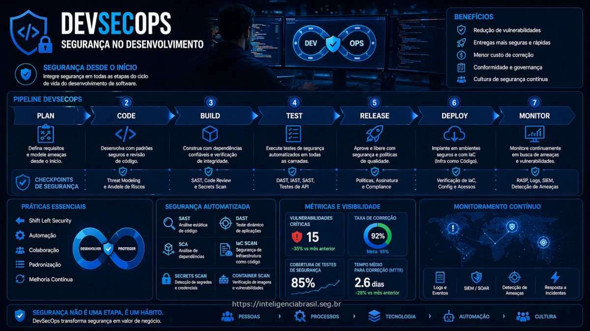 DevSecOps - integracao de seguranca no ciclo de desenvolvimento