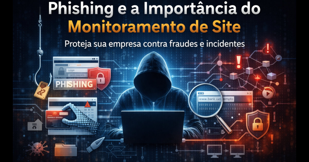 Phishing e a importancia do monitoramento de site para proteger empresas contra fraudes e incidentes de seguranca